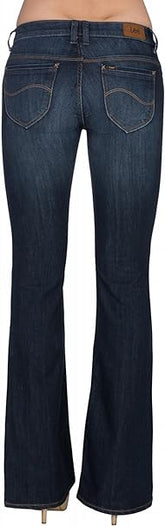 Spodnie Jeansowe Damskie Lee Annetta Evening Blue L323AAKS